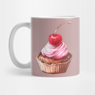 Fancy Pink Cupcake Mug